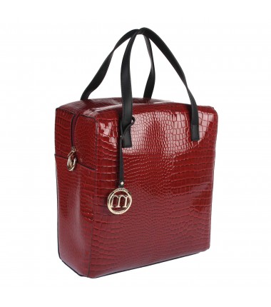 Women's croco handbag MON 0090 MONNARI
