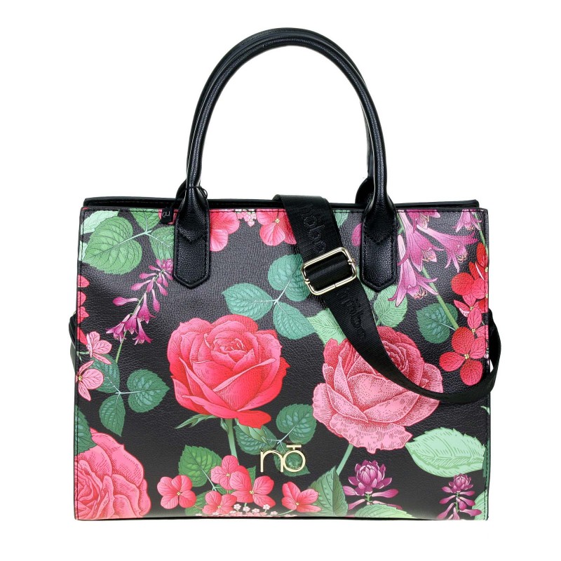A handbag in a floral motif N1840-22JZ NOBO