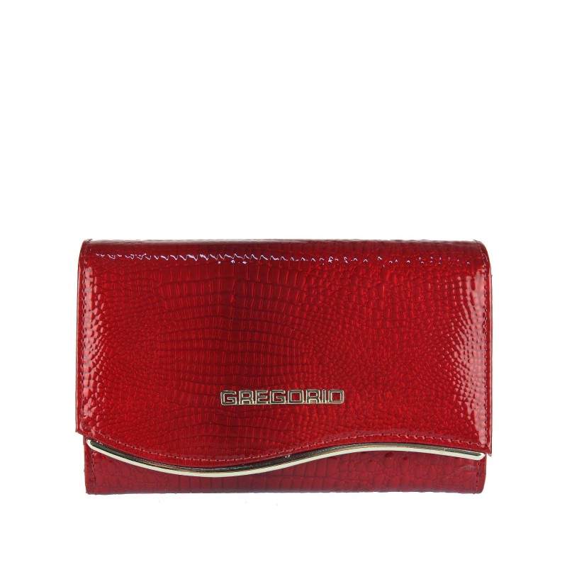 Women's lacquered wallet SLF112 GREGORIO