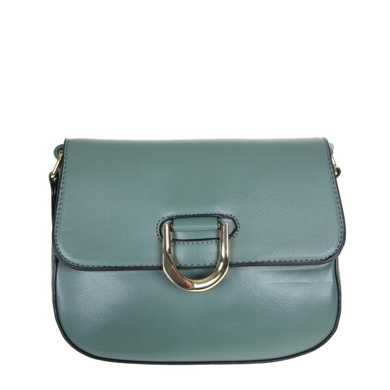 Handbag with a metal buckle 2053 The Grace Style
