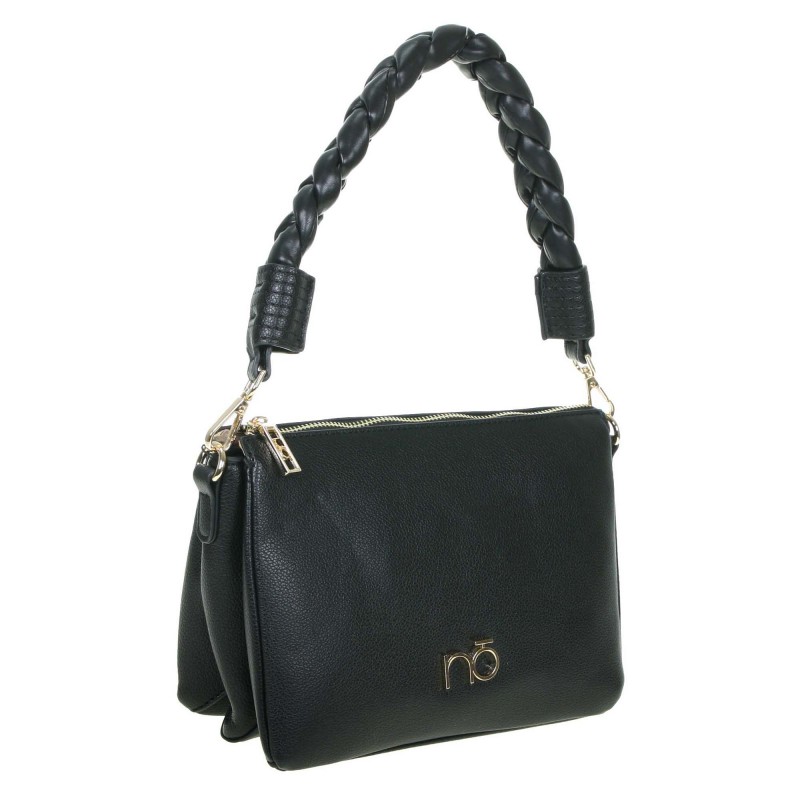 Handbag N214022JZ NOBO with a braided strap