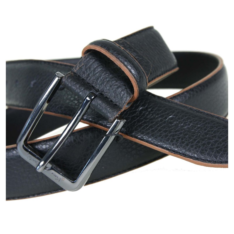 Men's belt GF9031 BLACK-CAMEL PIERRE CARDIN