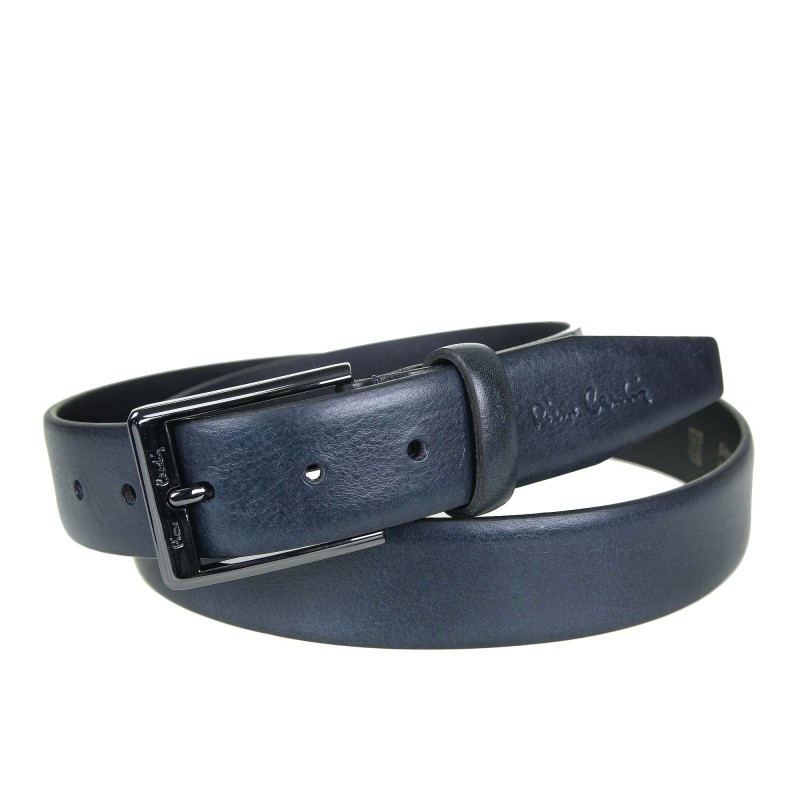 Men's belt PSN6227 BLU PIERRE CARDIN