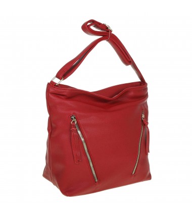 1052L2082 Herrison handbag with zippers at the front