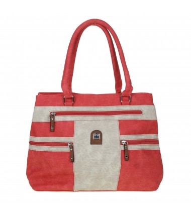 Handbag with pockets 17658 Li Hao