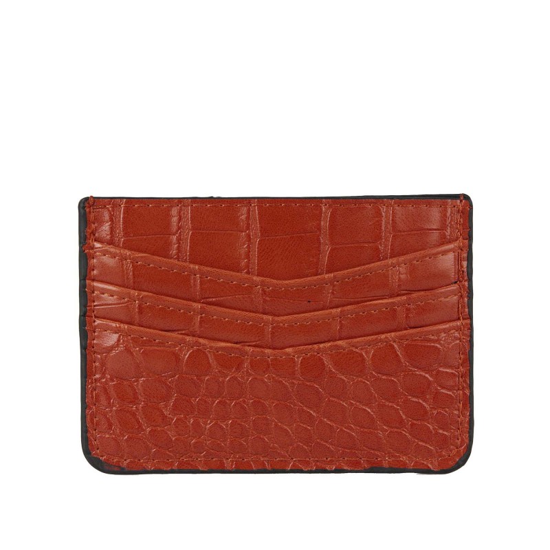 Simple women's wallet C015 INES de LAURE croco