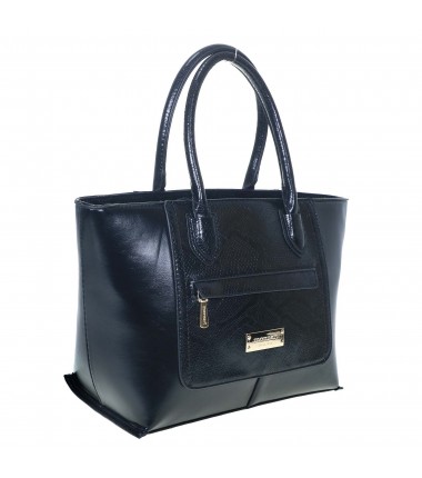 Handbag with a pocket on the front 023023WL Monnari