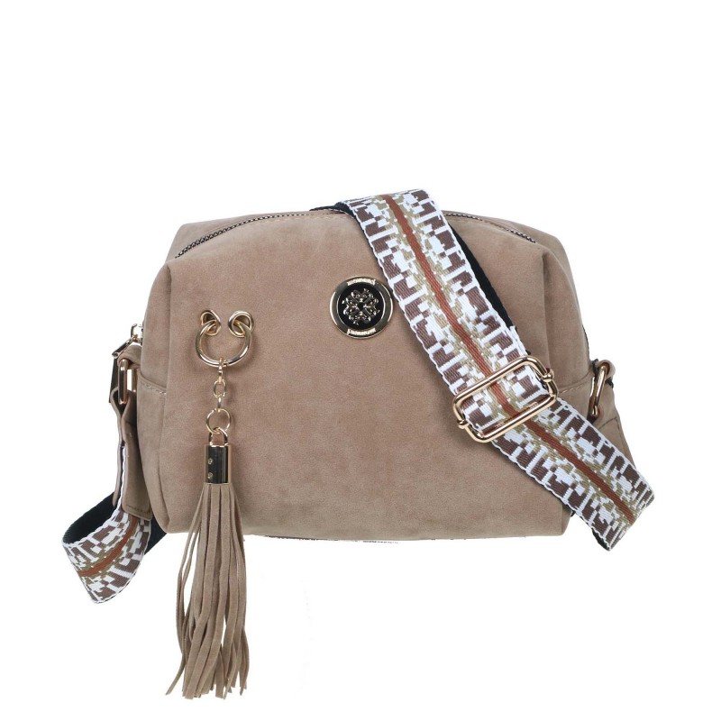 Handbag suede 015023WL Monnari
