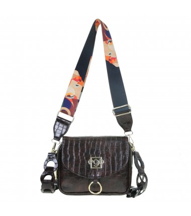 Handbag with changeable flaps 21999 F26 EGO