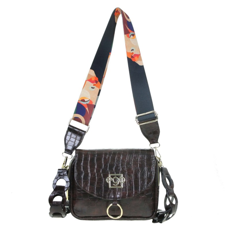 Handbag with changeable flaps 21999 F26 EGO