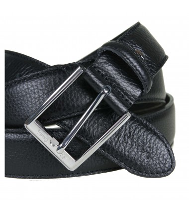 Men's belt PSN6202XXL BLACK PIERRE CARDIN