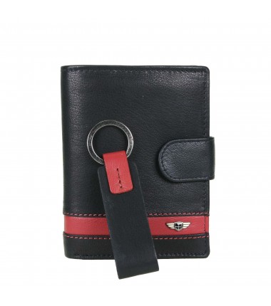 A set of men's wallet + keychain PTN PK2-N4L Peterson