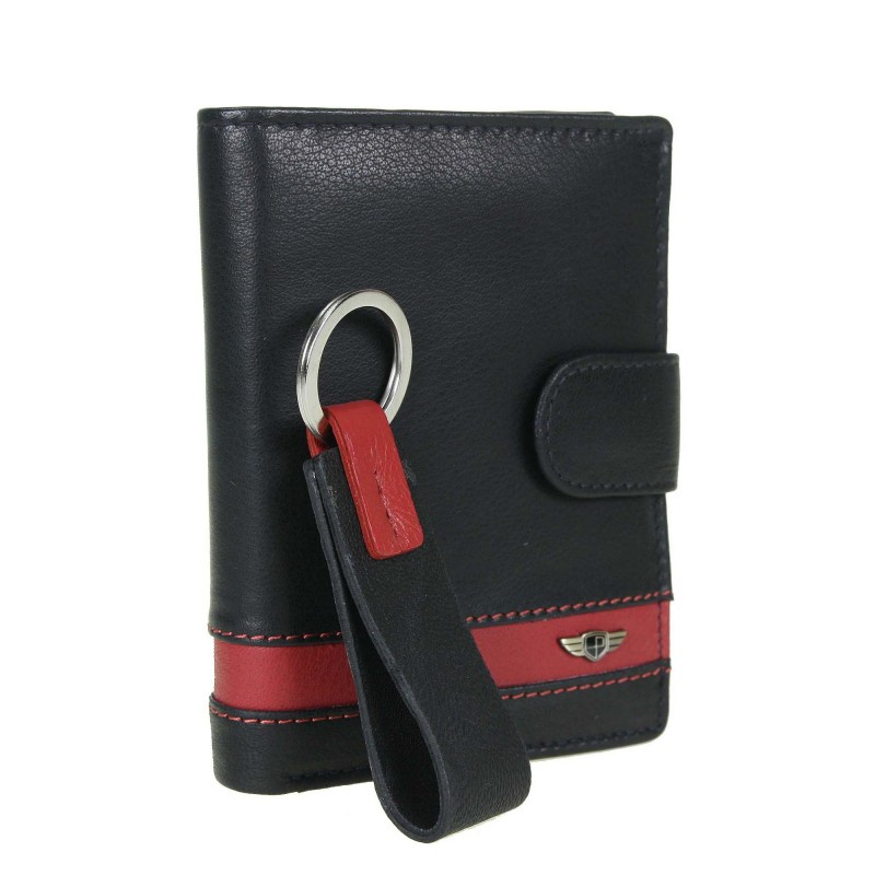 A set of men's wallet + keychain PTN PK1-N4L Peterson
