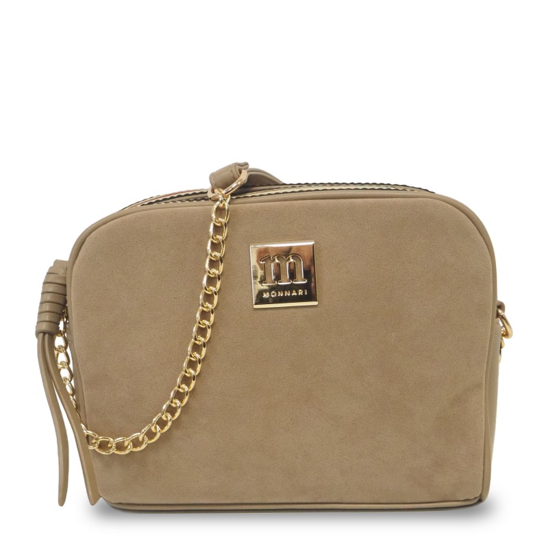 Handbag suede 025023WL Monnari