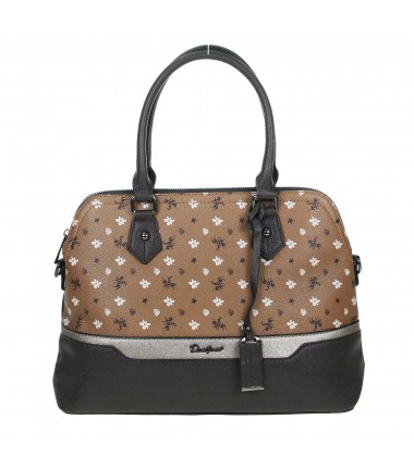 Handbag 6866-3 DAVID JONES with an interesting pattern