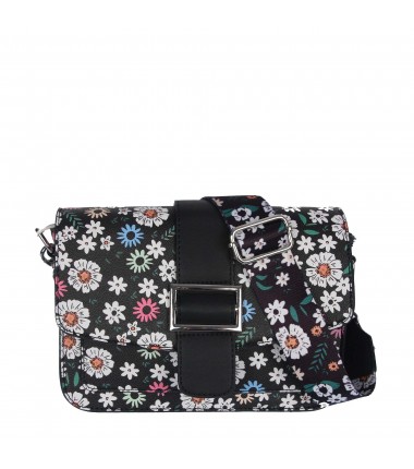 Shoulder bag with flowers 9360-159A DUDLIN