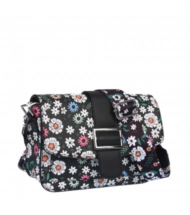 Shoulder bag with flowers 9360-159A DUDLIN