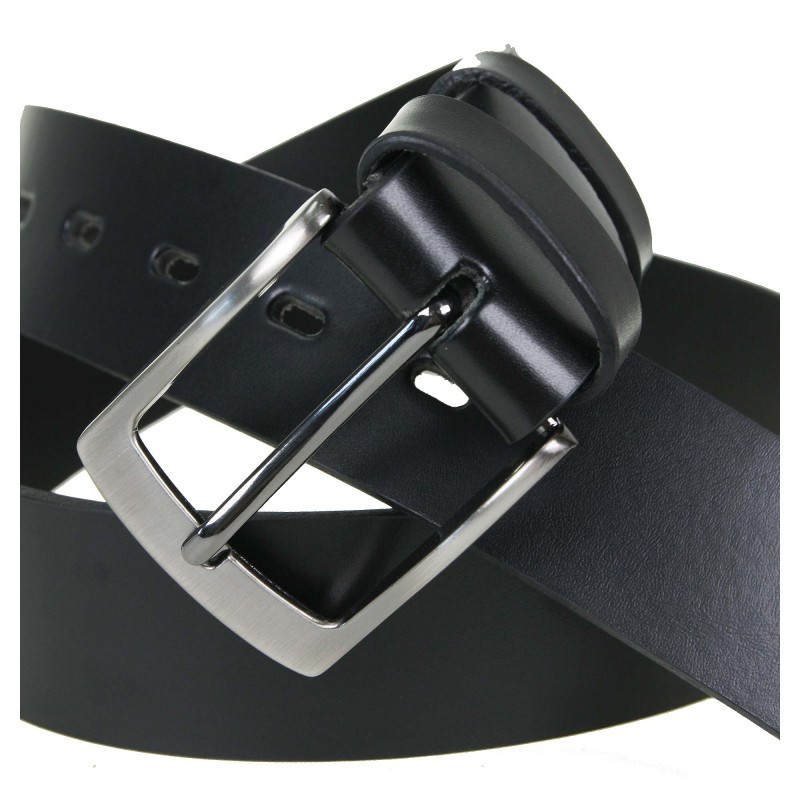 Men's belt PT0001-40 BLACK