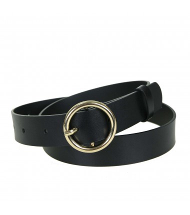 Women's belt PA561-A-3 BLACK leather