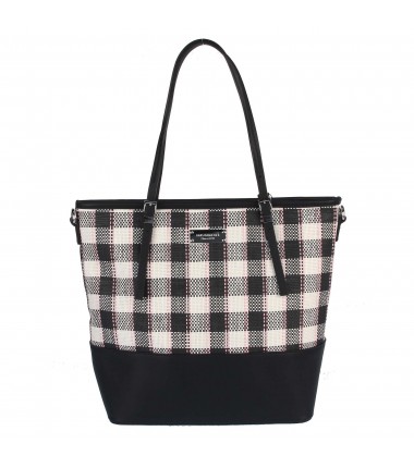 Women's checkered handbag MON 0810 21WL MONNARI