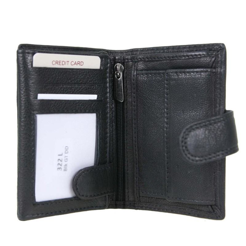Men's wallet 322L BLK GT WILD