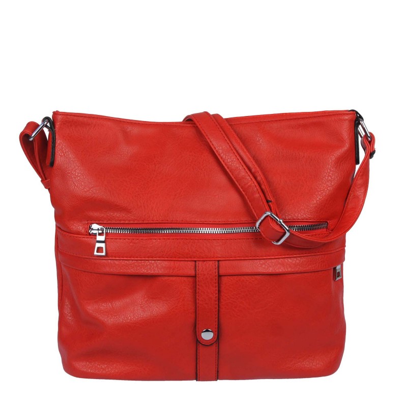 Large shoulder bag A3605 Eric Style two pockets