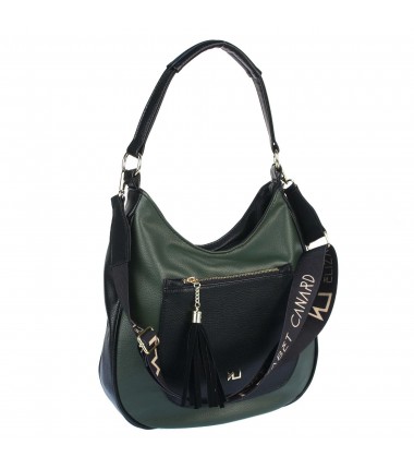 Handbag with a front pocket 21041 F13 Elizabet Canard