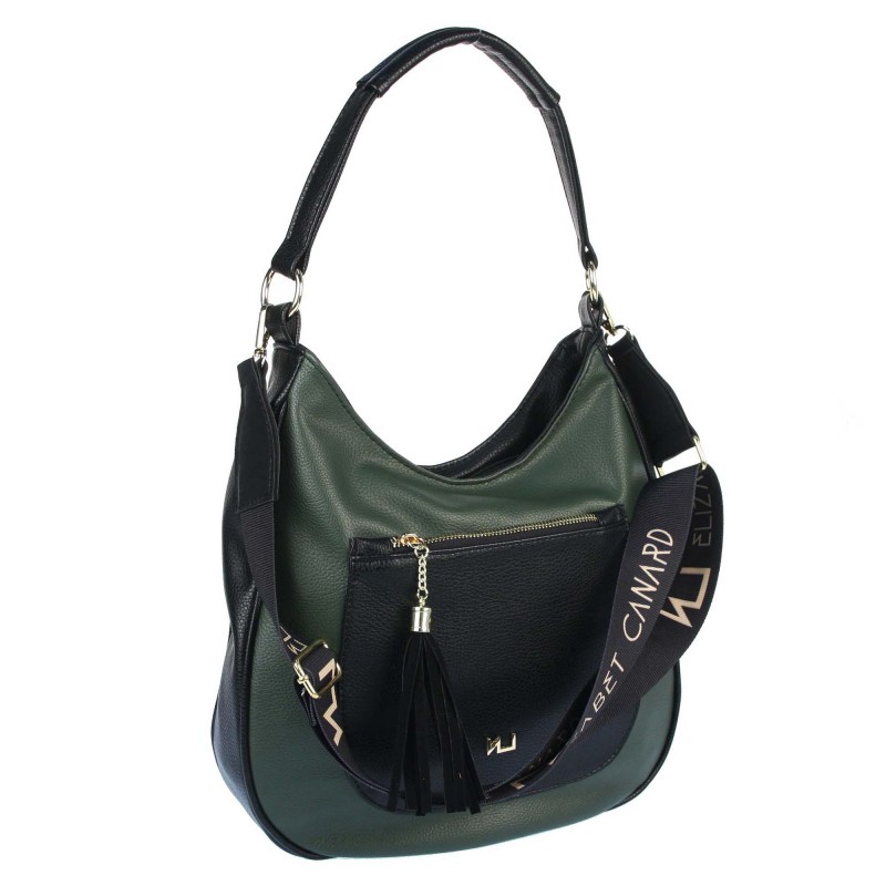Handbag with a front pocket 21041 F13 Elizabet Canard