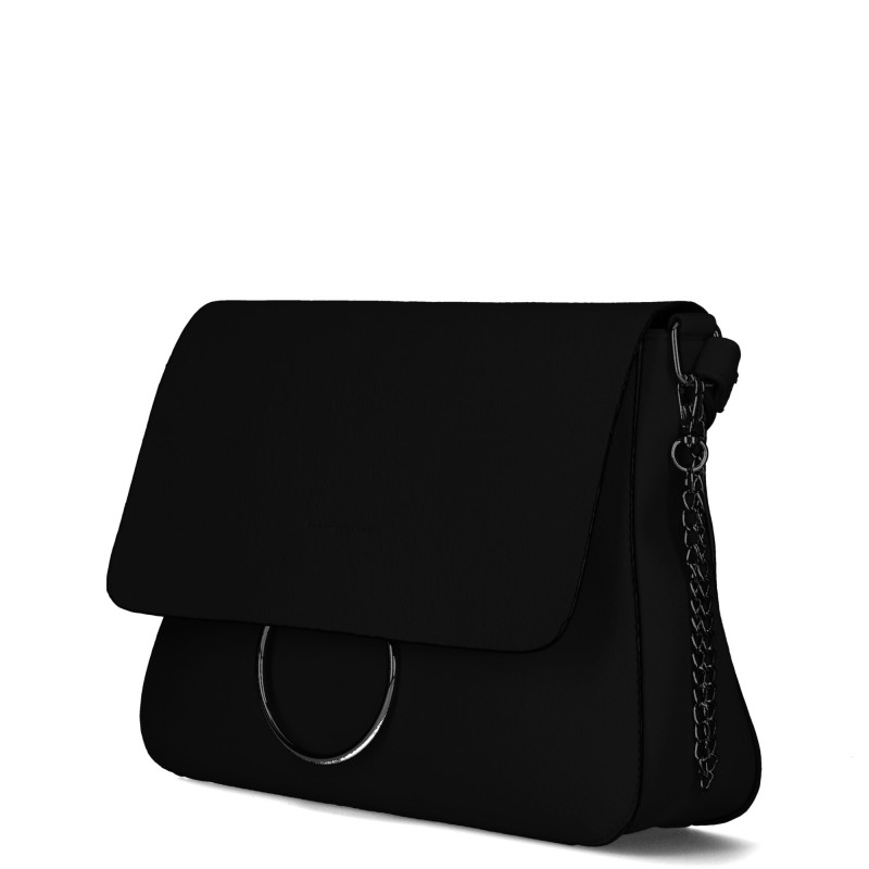 Handbag with round buckle 89440-1 Sara Moda