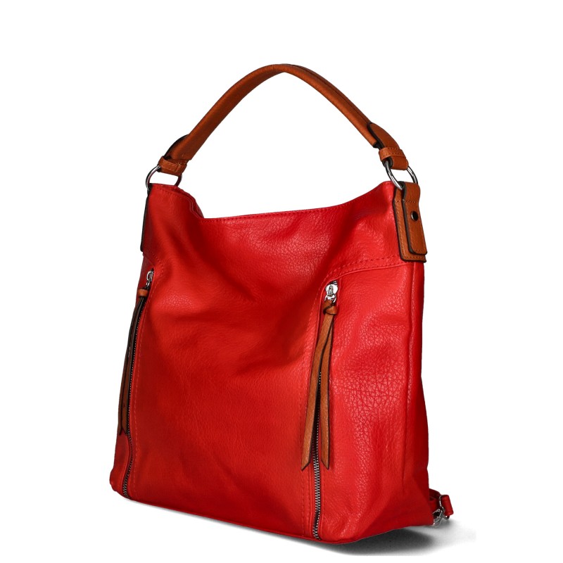 Handbag with pockets A3051 Eric Style