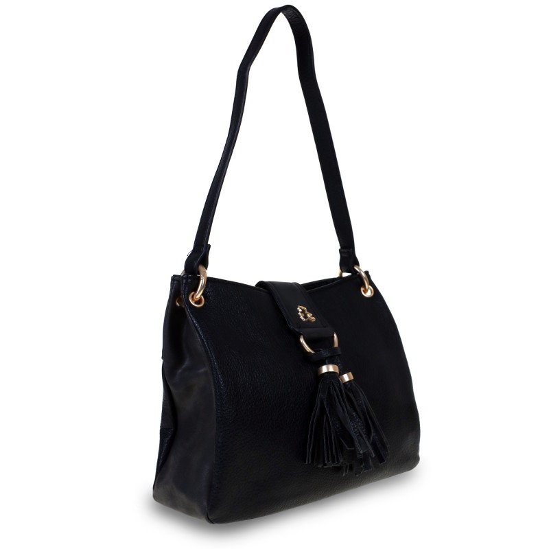 Handbag with decorative tassels LULU-P230096 LULU CASTAGNETTE