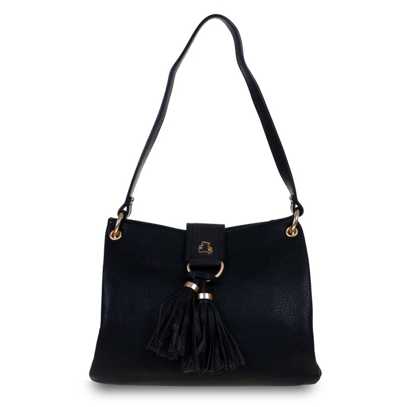 Handbag with decorative tassels LULU-P230096 LULU CASTAGNETTE