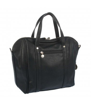 Handbag with a pocket in the front LULU-P22119 LULU CASTAGNETTE