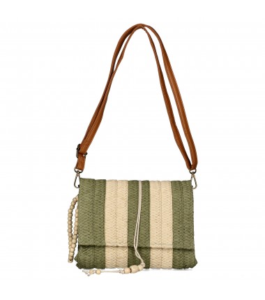 Плетеная сумка-мессенджер C2029 Flora & co