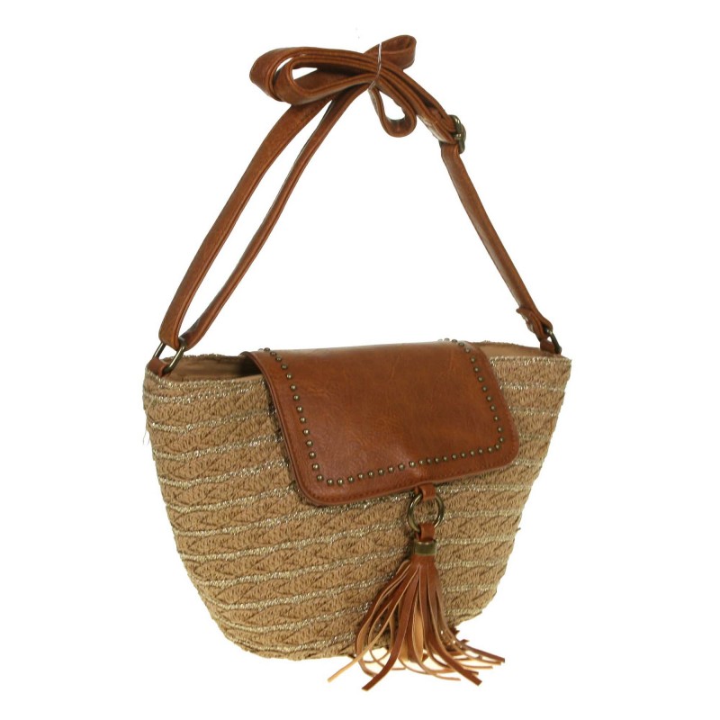 Nature basket handbag W138 Flora & Co