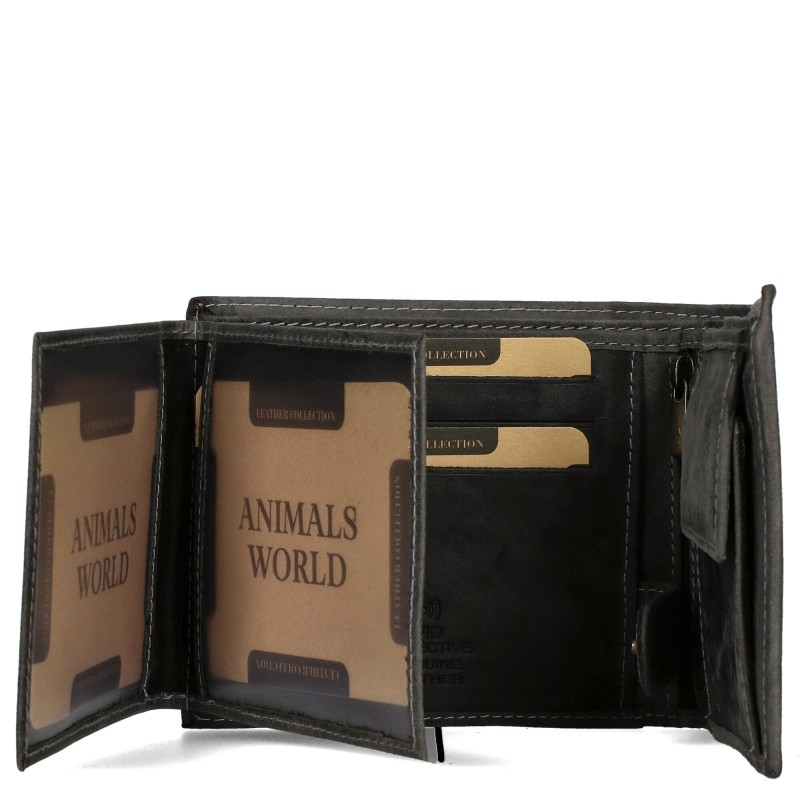 Men's wallet N992-CHM-DEER Animals World