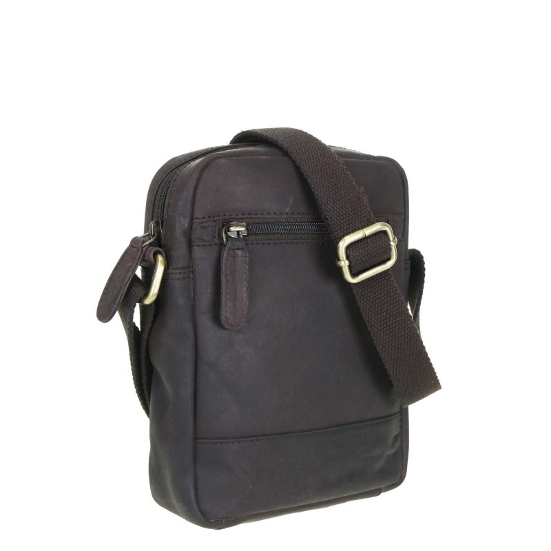 Men's shoulder bag ZBM-113-782 BELLUGIO leather