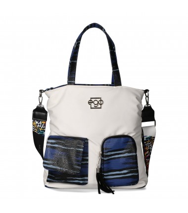 Handbag with pockets 22190 F1 23WL EGO PROMO