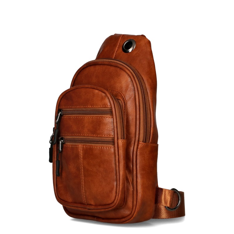 8933 OR&MI men's leather shoulder bag