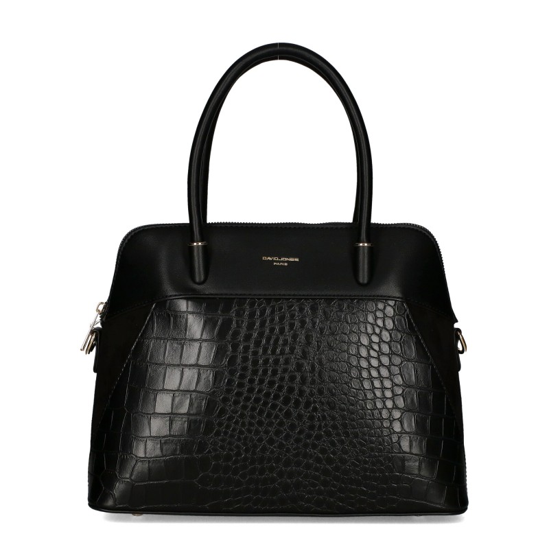 Elegant handbag with croco motif CM6749 23JZ DAVID JONES