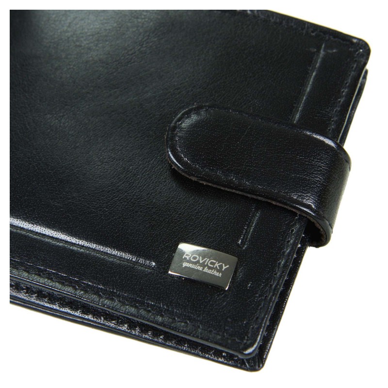 Wallet PC107L-BAR ROVICKY made of genuine leather Horizontal