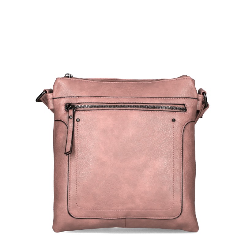 Messenger bag A8618 ERICK STYLE with a zipper at the front