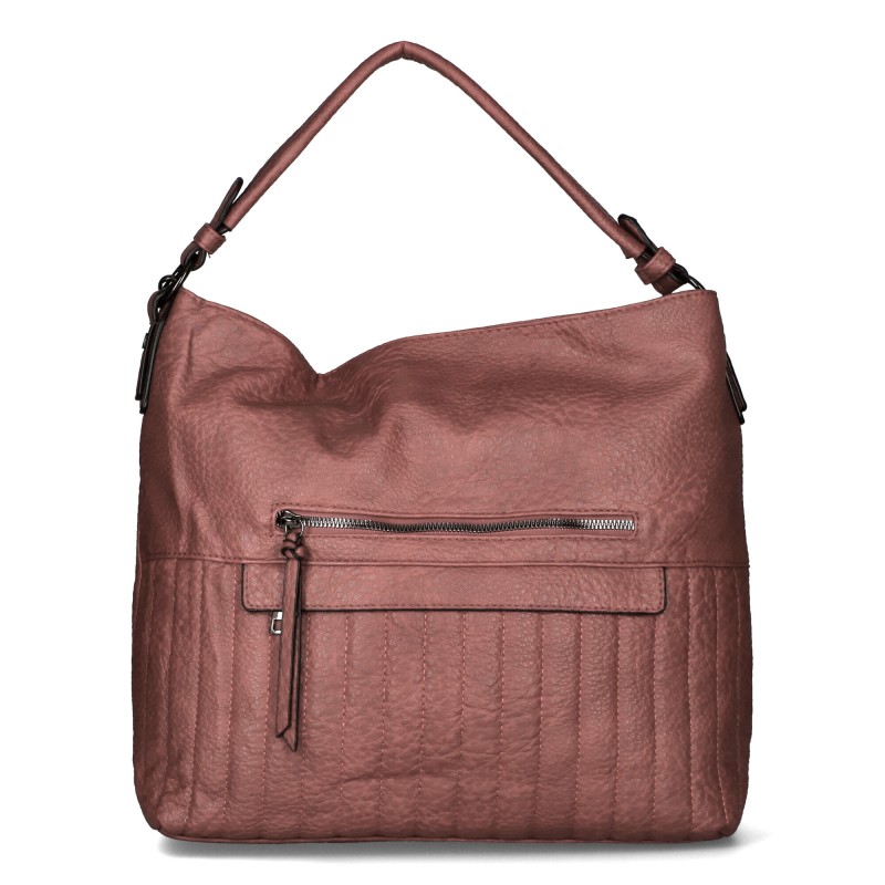 Shoulder bag D8727 ERICK STYLE with quilted front