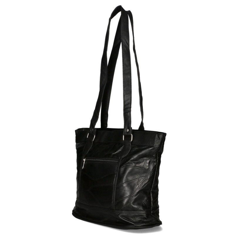 Leather messenger bag 6095