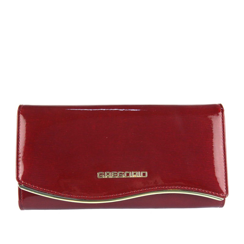 Women's lacquered wallet ZLF106 GREGORIO