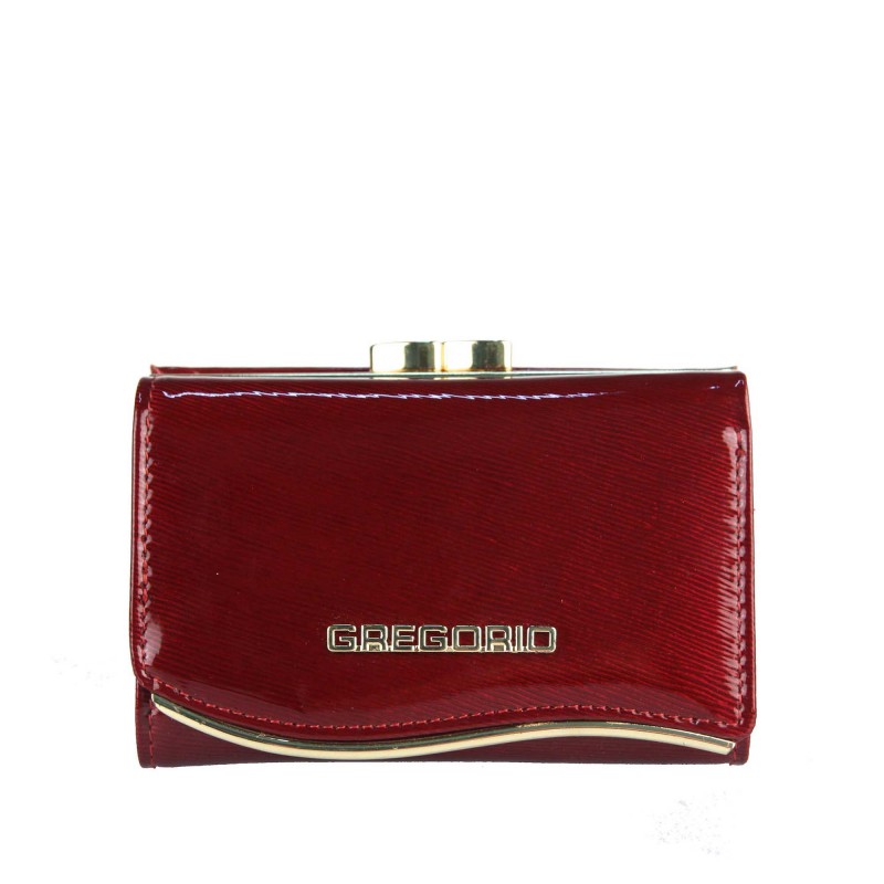 Women's lacquered wallet ZLF117 GREGORIO