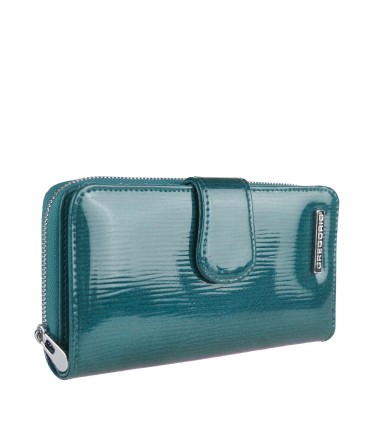 Women's lacquered wallet LN116 GREGORIO