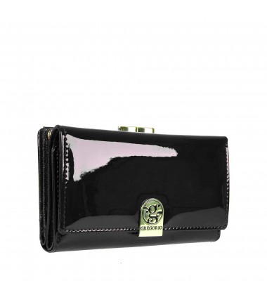 Women's lacquered wallet LS108 GREGORIO