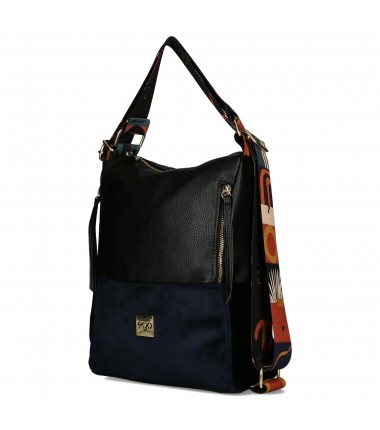Handbag with suede bottom 22199ZM F5 23JZ EGO