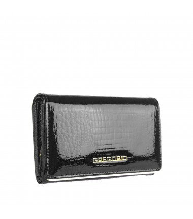 Women's lacquered wallet SLL112 GREGORIO croco